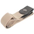 thumbnail image 4 of Weikingp Belts for Women Buckle-Free Elastic Invisible Belt for Jeans No Bulge Waist Belts Western Belts for Woman Womens Belt (Clearance) Beige Polyester, 4 of 4