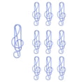 thumbnail image 2 of Candy-colored Metal Musical Note Paper Clips Treble Clef Brooches Treble Clef Musical Note Bookmarks And Paper Clips, 2 of 9