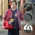 thumbnail image 2 of Kurgo Dog Explorer Travel Carrier, Water-Resistant, For Cats & Small Dogs Up to 20 Lbs, Black, 2 of 8