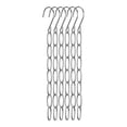 thumbnail image 2 of QualitChoice Foldable Hangers Versatile Towel Jeans Metal Chain Closet Hangers Retractable Accessory Organizer Pants Will Not Bend, 2 of 6