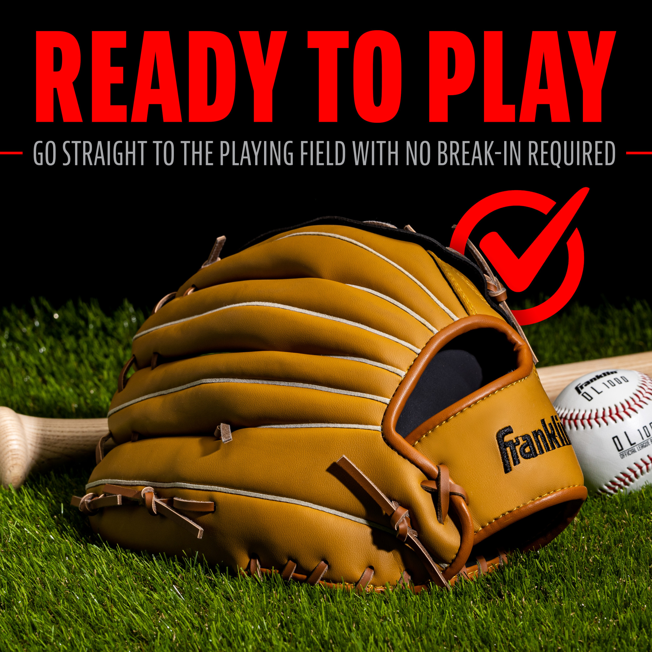 Franklin Sports Field Master Baseball Glove 13 In photo 6