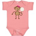 thumbnail image 3 of Inktastic Cute Volleyball Girl Monkey Girls Baby Bodysuit, 3 of 5