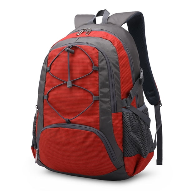 Qarigey deportiva nueva de poliéster - ligera resistente a los rasguños para mujer Mochilas Rojo