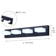 thumbnail image 7 of Aiwen 4 Lights Exquisite LED Modern Vanity Lamp Ambience Light Fixture, 7 of 7