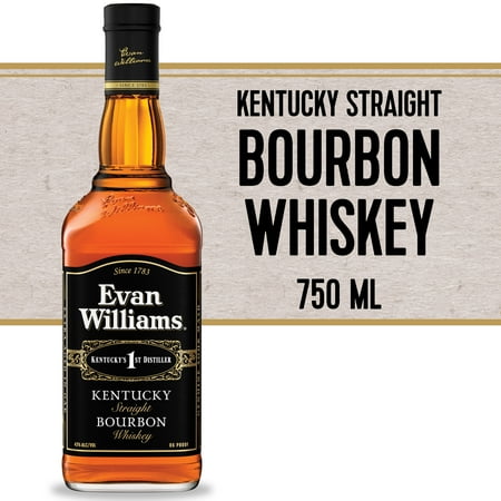 Evan Williams Bourbon, 750ml Bottle