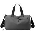 thumbnail image 2 of LHNFT Duffel Bag Weekender Bags for Women Shoe Compartment & Wet Pocket Overnight Carry On Bag Water-resistant Travel Sport, 2 of 9