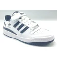 thumbnail image 2 of Adi-das Forum Low Boys Shoes Trainers Uk Size 4 - 6 White / White / Black FY7757, 2 of 6