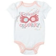 thumbnail image 4 of Harry Potter Newborn Baby Girls 5 Pack Bodysuits Newborn to Infant, 4 of 5