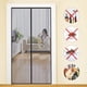 thumbnail image 1 of Magnetic Mosquito Net Door 90x210cm Fly Screen Adhesive Strip Self-Closing Ultra Fine Mesh Easy Tool-Free Installation for Children and Pets, White, 1 of 4