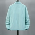 thumbnail image 3 of Kaemgyyd Men's Lightweight Jacket Summer Long Sleeve Casual Coat Spring Windbreaker Zip up Outwear with Pocket, 3 of 5