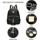 thumbnail image 4 of Mochila de mujer de 3 piezas, de piel sintética, diseño sencillo, estilo mochila de viaje, color beige., 4 of 5