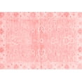 thumbnail image 1 of Ahgly Company Machine Washable Indoor Rectangle Abstract Red Modern Area Rugs, 6' x 9', 1 of 4