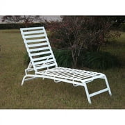 White Pool Lounger