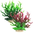 thumbnail image 1 of Acuario decorativo de coral artificial de 2 piezas. Plantas de acuario., 1 of 5