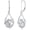 Cow, variant on Evil Eye Earrings 925 Sterling Silver Leverback Earrings Devil's Eye Earring Spiritual Protection Ear Jewelry Blue Eye Gifts for Women Friends (with Gift Box)