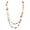 rose, variant on Long Necklaces for Women Trendy, Boho Layered Crystal Beaded Collar Necklaces for Women, Fashion Statement Necklaces Jewelry(NK-10084-White-G)