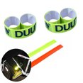 thumbnail image 4 of Bangcool 2PCS Reflective Band Universal Night Safety Slap Ankle Band Running Pants Strap for Cycling Running, 4 of 10