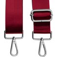 thumbnail image 4 of XINQIHANG Allzedream Grand Sangle de Remplacement pour Sac à Bandoulière Réglable, Rouge-Argent Rigide, Grand:1.5 Po (3.8cm), 4 of 5
