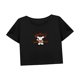 thumbnail image 5 of Camisa corta casual de verano para mujer con cuello redondo para oficina, trabajo, camping M, 5 of 7