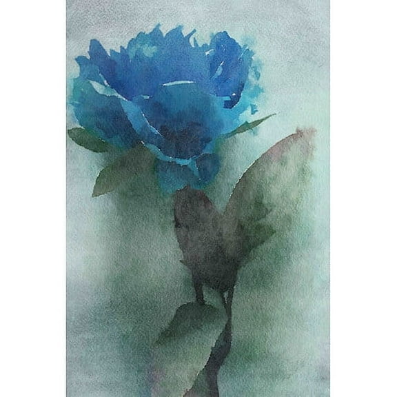 Marmont Hill - "Midnight Blue" by Irena Orlov Painting Print on Wrapped Canvas