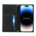 thumbnail image 2 of ELEHOLD for iPhone 14 Pro Wallet Case,Card Slot Zipper Purse Adjustable Crossbody Strap Stand Function Leather Wallet Case for iPhone 14 Pro 6.1 inch, Black, 2 of 9