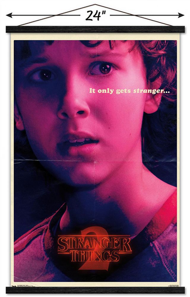 Netflix Stranger Things: Season 2 - Eleven Wall Poster with Magnetic Frame, 22.375" x 34"