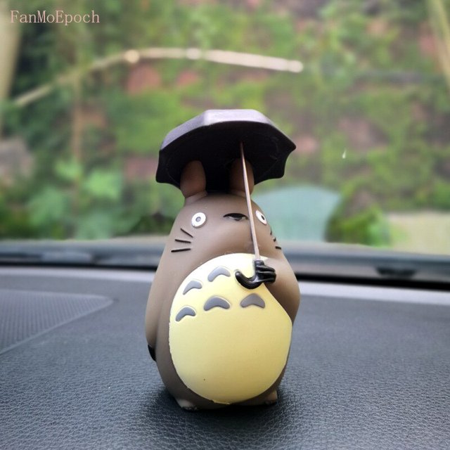 Adornos de coche figuras de Anime de árbol verde, globo de tablero, lindo modelo Mei, figura de acción, accesorios de decoración Interior automática, regalos