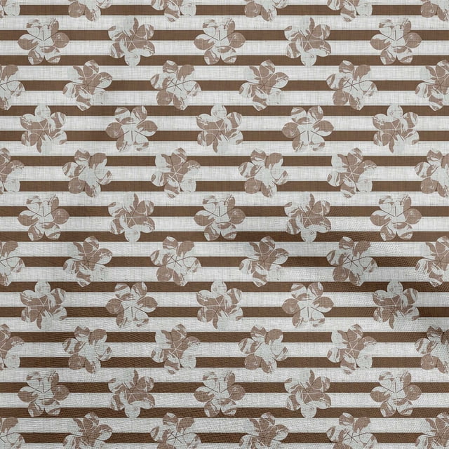 oneOone Cotton Poplin Brown Fabric Block Sewing Craft Projects Fabric Prints By Yard 56 Inch Wide-CE
