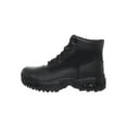 thumbnail image 3 of Ridge Men Steel Toe Leather Non-Slip Tactical Military Work Black Shoe Boot - Size 8W, 3 of 5
