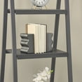 thumbnail image 2 of DecMode 4" Wave Inspired Dark Gray Aluminum Bookends (Set of 2), 2 of 8
