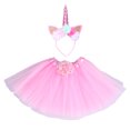thumbnail image 3 of unbranded Disfraz Rosa De Unicornio Con Falda Y Para Cosplay Y Eventos Especiales, 3 of 6
