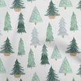 thumbnail image 1 of oneOone Cotton Poplin Dark Green Fabric Tree Quilting Supplies Print Sewing Fabric By The Yard 42 Inch Wide, 1 of 6
