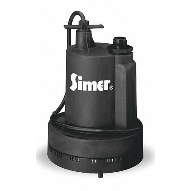 Simer 2355 Submersible Utility Pump, 1/3Hp 235504