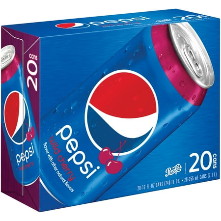 Pepsi Wild Cherry Soda 20-12 fl. oz. Box
