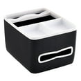 thumbnail image 2 of koolsoo Universal Car Armrest Storage Box Tissue Box Automotive Cup Holder Auto Interior black white, 2 of 9