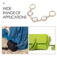thumbnail image 3 of KONTONTY Fashion Handbag Chain Strap Extender Crossbody Bag Chain Extender Shoulder Bag Chain Extender Decorative Chain Extender For Purses, 3 of 8