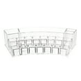 thumbnail image 6 of K-Cliffs Clear Acrylic Makeup Organizer w/19 Compartments /Lipsticks Nail Polish/Brushes Organizer., 6 of 9