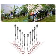 thumbnail image 4 of Milaget 10PCS Railroad Street Railway Lamp Diorama 1/100 Gauge Warm LED Single Head, 4 of 9