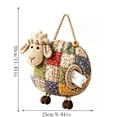 thumbnail image 3 of Patchwork Animal Tissue Box Cover, DIY Craft Kit Fabric Tissue Holder for Living Room Bedroom, Handmade Assembly Decorative Practical Home Accent, 3 of 6