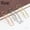 Gold*2, variant on pdqouc 50-Pieces Rose Gold Metal Clip Bundle, Decorative Pen and Paper Clips for Planners and Documents, Elegant Desk Supply for Organizing Notes and Pens