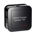 thumbnail image 2 of Divisor de audio óptico digital Soledad SPDIF Toslink, 2 of 8