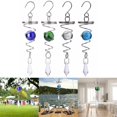 thumbnail image 5 of Benafini Spiral Wind Spinners with Crystal Ball Winds Chimes Garden Home Hanging Decor, 5 of 6