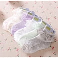 thumbnail image 1 of Toddler Baby Girls Lace Socks Kids Ruffle Frilly Ankle Socks Princess Anti Slip Tutu Socks Hot Sale, 1 of 4