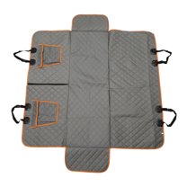 Unique Bargains 1 Pc Removable Car Seat Cover for Pet 53.54"x18.9"x22.83" Gray