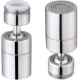 thumbnail image 1 of 2-mode Swivel 360 Faucet Aerator Adjustable Bathroom Kitchen Faucet Accessory, 1 of 5