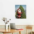 thumbnail image 2 of Merry Christmas Poster Poster Wall Art Decor Canvas Print Picture Paintings for Living Room Bedroom, 2 of 4