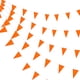 thumbnail image 1 of Consummate Banderines Naranjas de 100 Pies Banderas Cadena Colgante Triángulo Banderines Banderas para Gran Inauguración Decoraciones de Fiesta de Cumpleaños para Niños 60 Piezas, 1 of 5