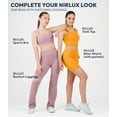 thumbnail image 6 of Nirlon Y Back Adjustable Sports Bras For Women - Nirlux Camisole Sports Bra, Stretchy Womens Tops Soft Workout Tops For Women (Lilas, 8), 6 of 6