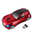 thumbnail image 2 of SHARE SUNSHINE Wireless Mouse, 2.4GHz Car Shape Computer Mouse, Optical Cordless Mice with USB Receiver for Laptop PC Computer, Red, 2 of 8