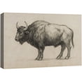thumbnail image 6 of Canvas Print Vintage Highland Cow Wall Art Animal Rustic Decorative for Living Room Bedroom - 16"x24", 6 of 8